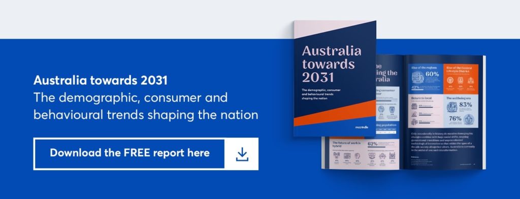 australia towards 2031. the demographic, consumer and behavioural trends shaping the nation. download the free report here