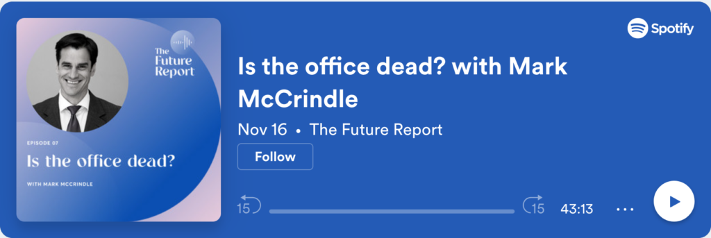the future report podcast - is the office dead?