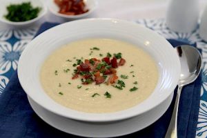 Cream of Leek Soup contains liver cleansing foods 0